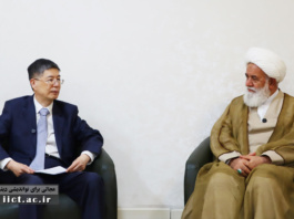 دیدار سفیر جمهوری خلق چین با رئیس پژوهشگاه فرهنگ و اندیشه اسلامی