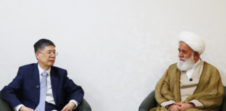 دیدار سفیر جمهوری خلق چین با رئیس پژوهشگاه فرهنگ و اندیشه اسلامی