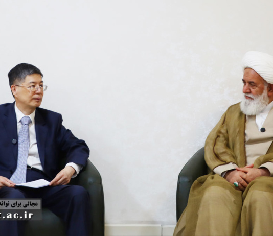 دیدار سفیر جمهوری خلق چین با رئیس پژوهشگاه فرهنگ و اندیشه اسلامی